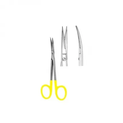 Scissors with Tungsten Carbide Inserts